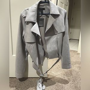 New with tags Grey Moto Jacket